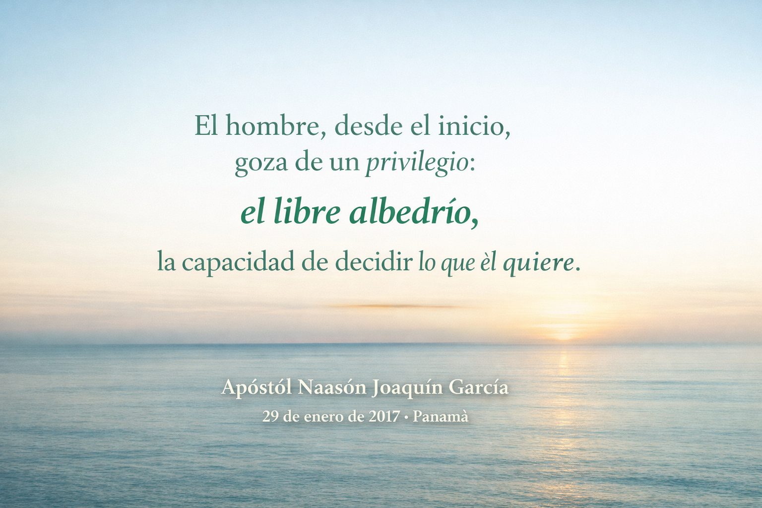 El libre albedrío: el punto de partida de nuestra relación con Dios